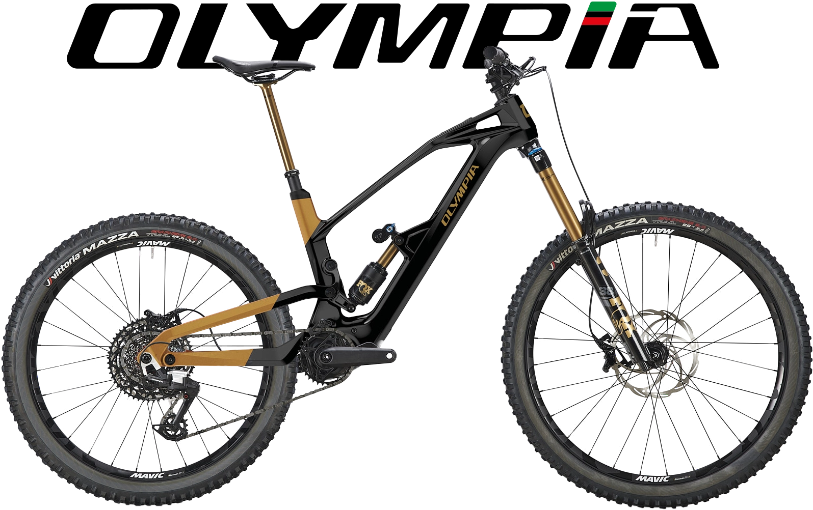 Italské elektrokolo s motorem DJI M2S Olympia Hekton 180 Evo